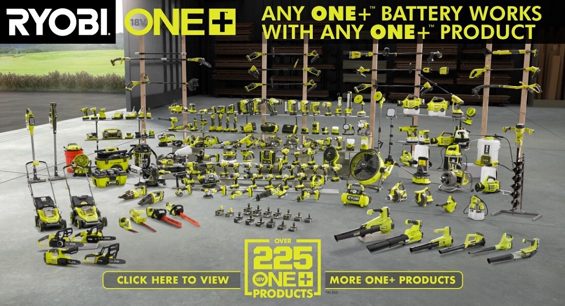RYOBI ONE+ 18V Lithium-Ion Cordless 1/2 in. Drill/Driver Kit with (2) 1